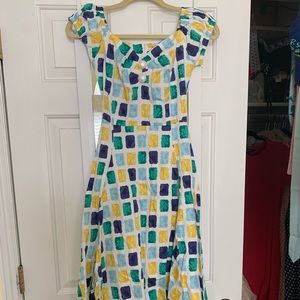 Collectif Vintage Colorblock Dress